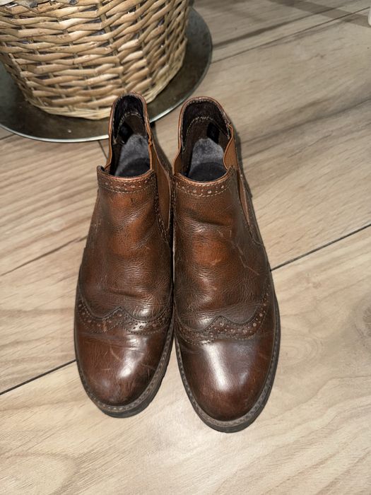 botine piele marimea 36