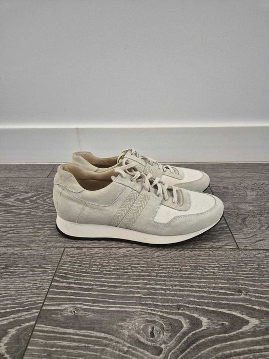 Sneakeri Malo Italy piele intoarsa