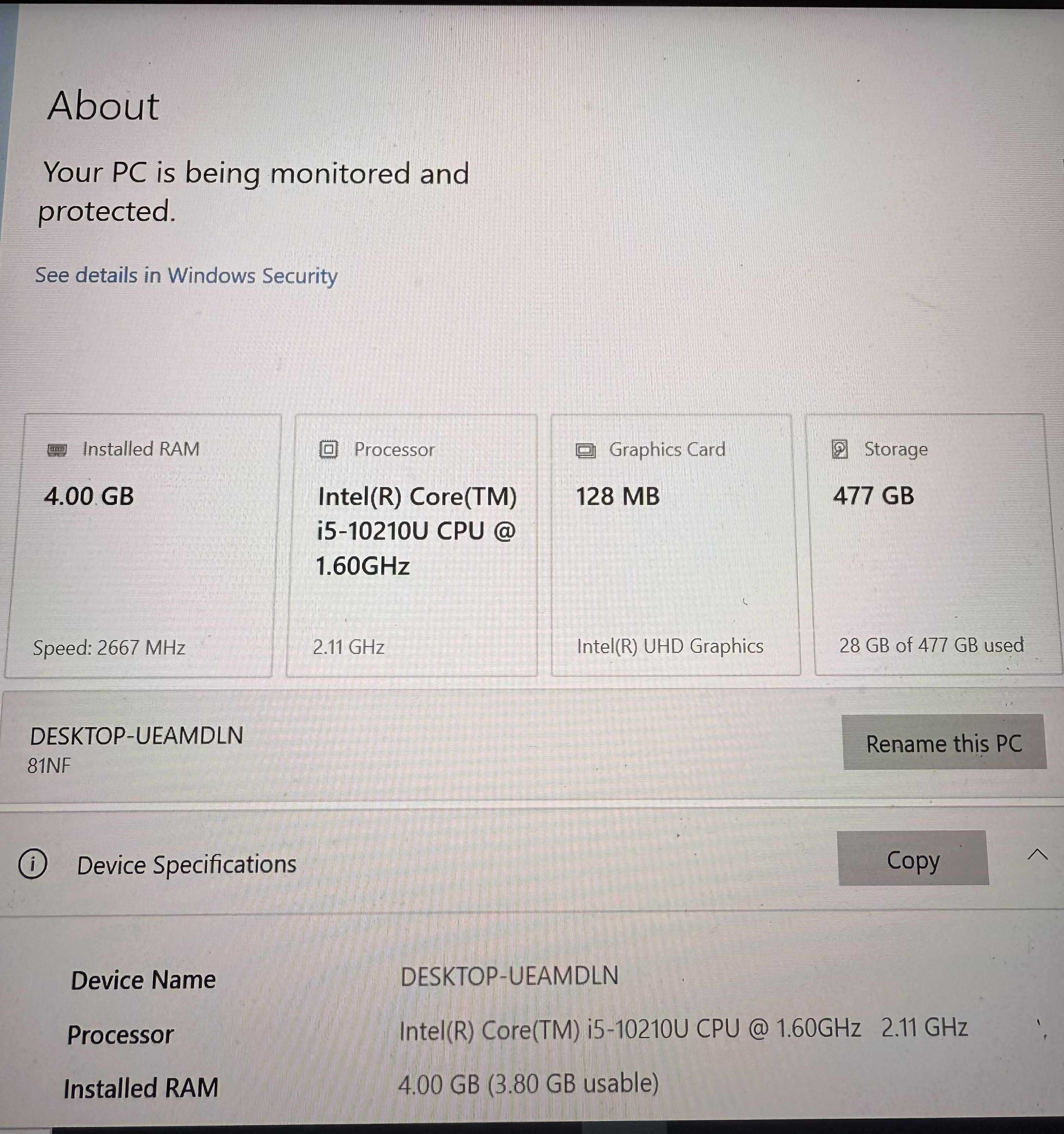Lenovo Ideapad S540-14IML