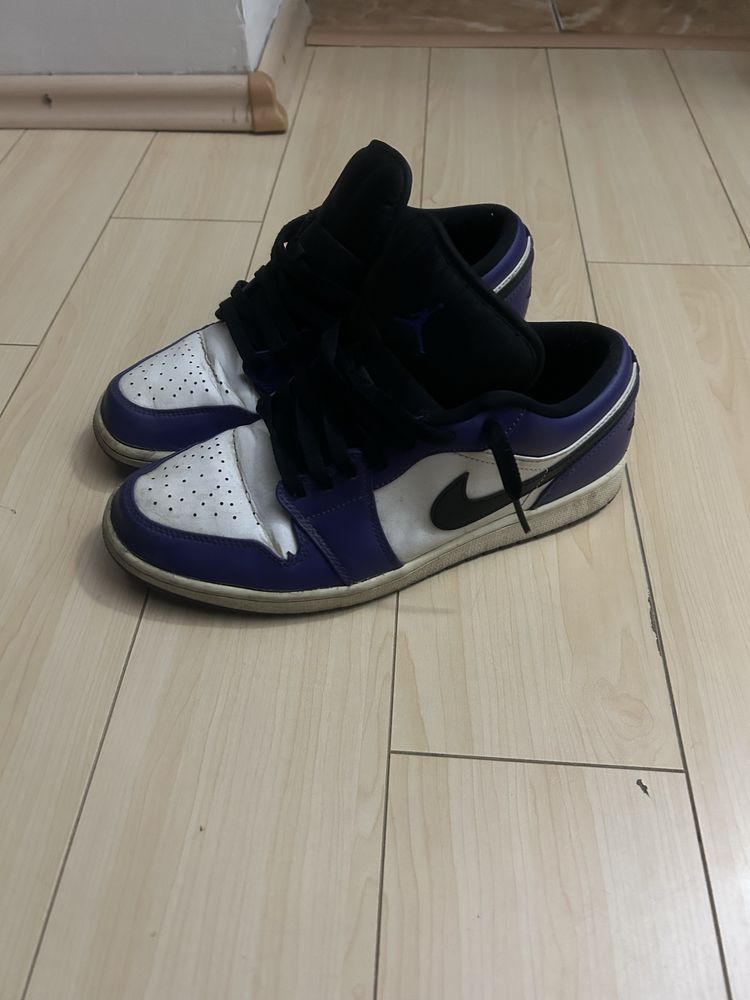 Nike Jordan 1 Low Court Purple White