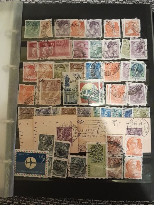 Clasor cu timbre Italia