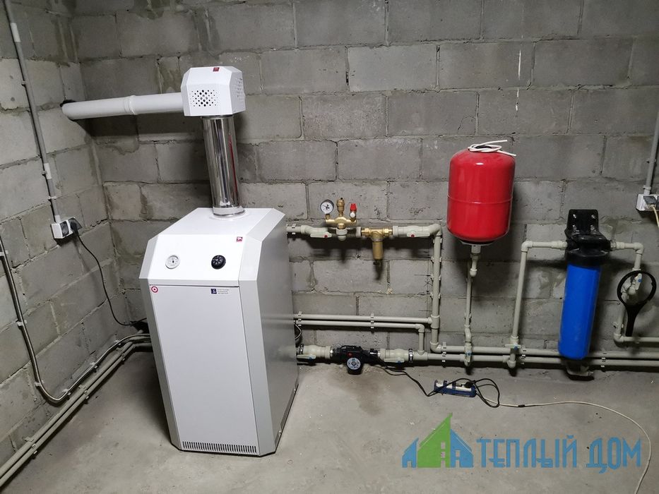 Ремонт  установка газовых котлов напольных и настенных промывка отопле