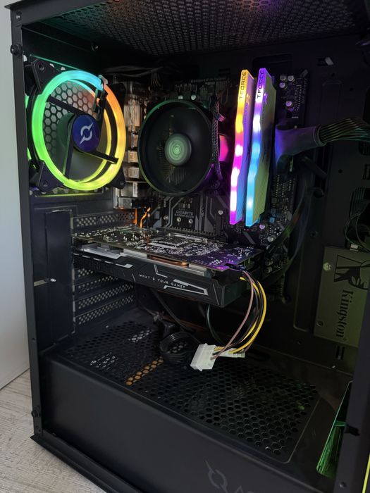 Full Gaming Set Ryzen 5 + GTX 1650S | 24GB RAM + Dell 144Hz