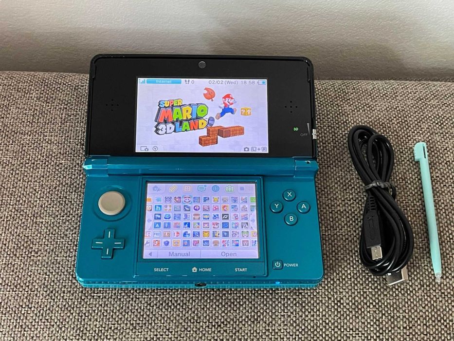 Nintendo 3DS MODAT joc pt copii cu 80jocuri doar titluri bune + H-SHOP