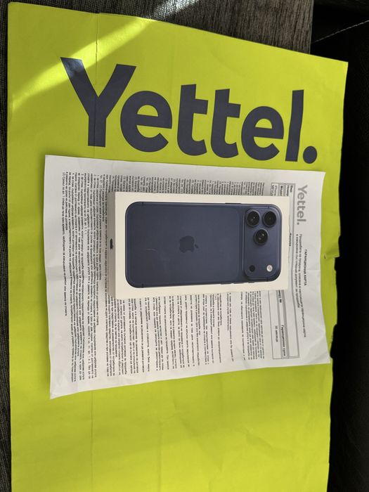 ЗАПЕЧАТАН 512GB iPhone 17 Pro Max 5G Yettel Гаранция 2028г. Blue