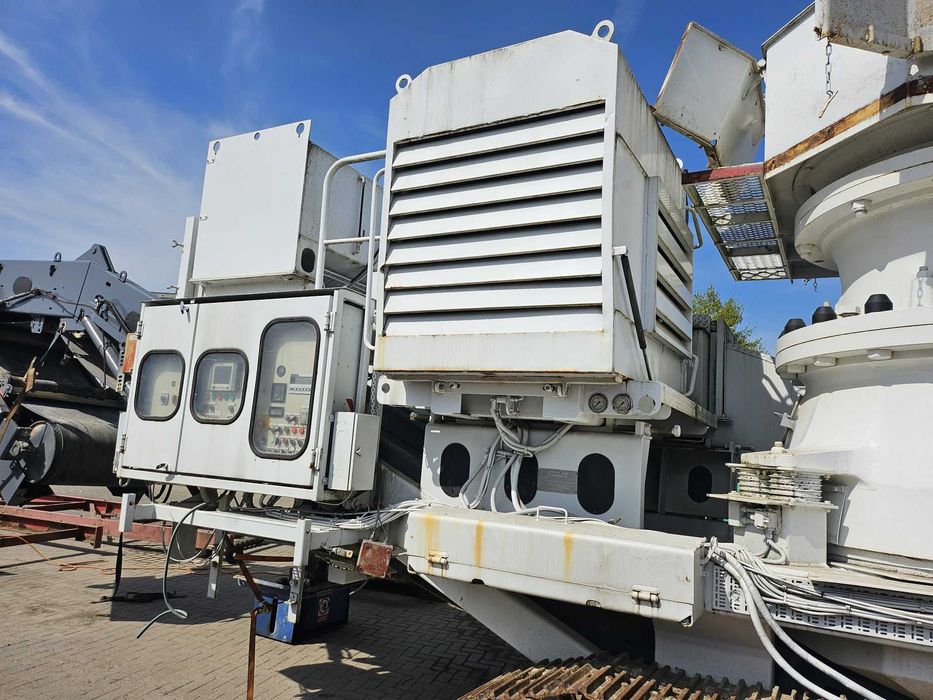 Kонусен дробилен Nordberg Metso – 39 тона, дизел / електрически