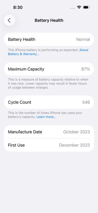 iPhone 15 128gb отключен