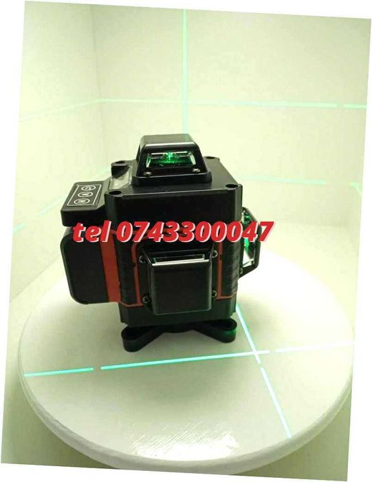 New Ultimul Model  Nivela Fascicul Ldvian 16 Lini 4d Fascicul Verde