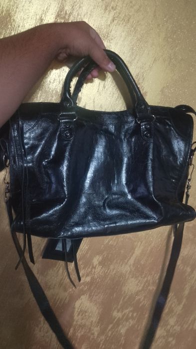 Geanta Balenseaga originala de piele