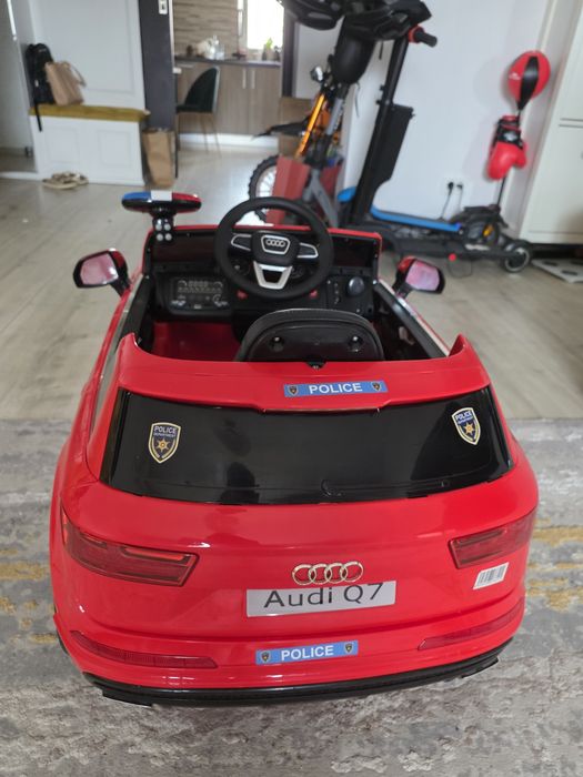 Masinuta electrica copii Audi Q7, 4-8km/h,2 motoare,3-10ani,telecomand