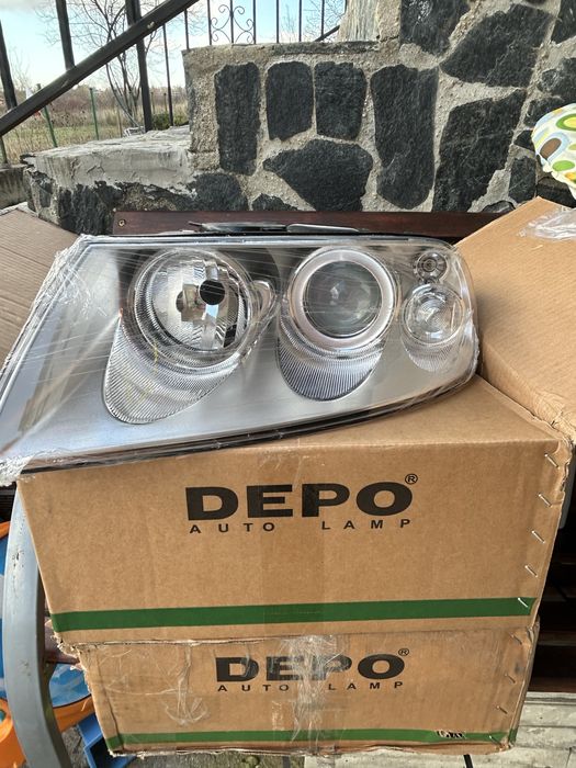 Чисто нови фарове DEPO за VW Touareg 2002-2006