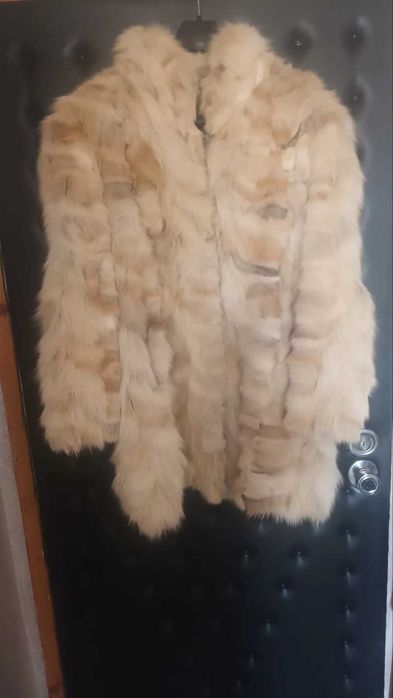 Палто от естествен косъм,лисица