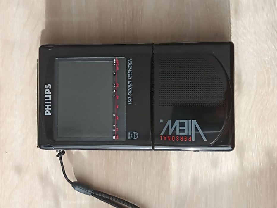 Mini tv Philips 3LC1000/02R de colectie vintage