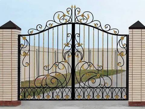 Porți auto pietonală