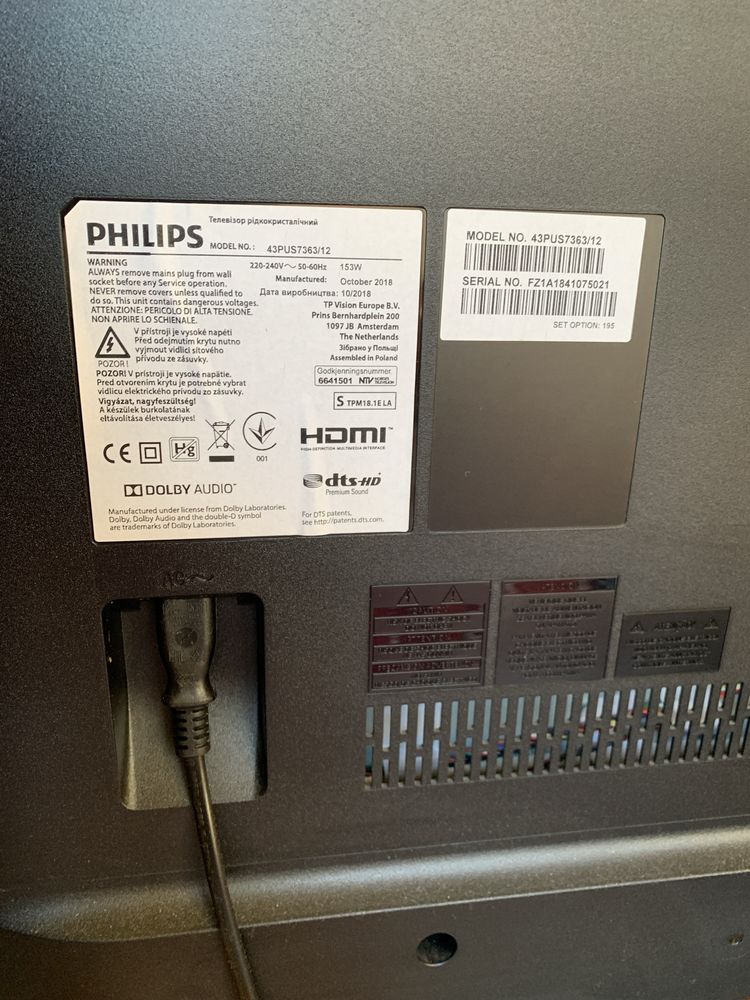Philips 43pus7363