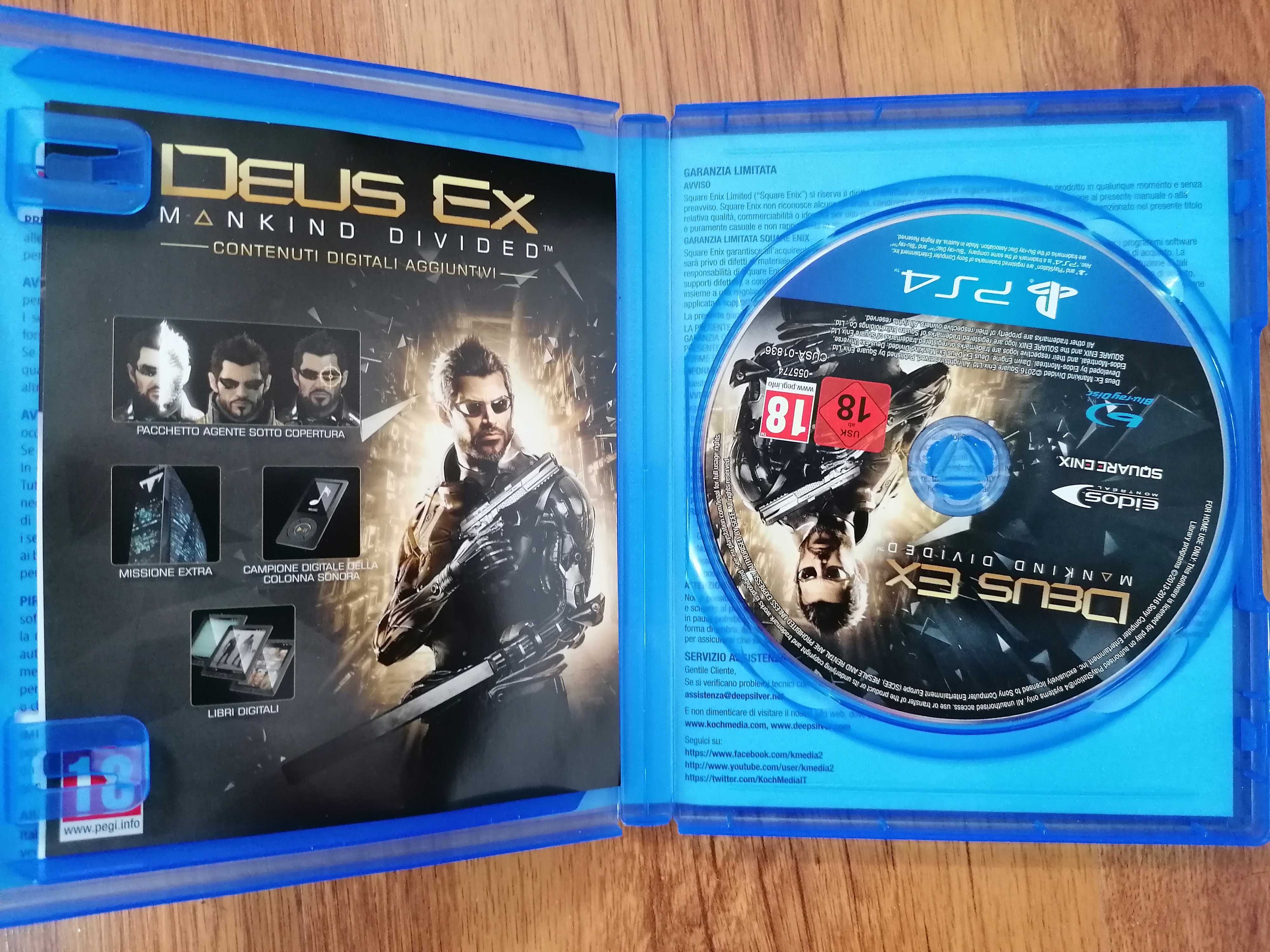 Deus ex mankind Ps4