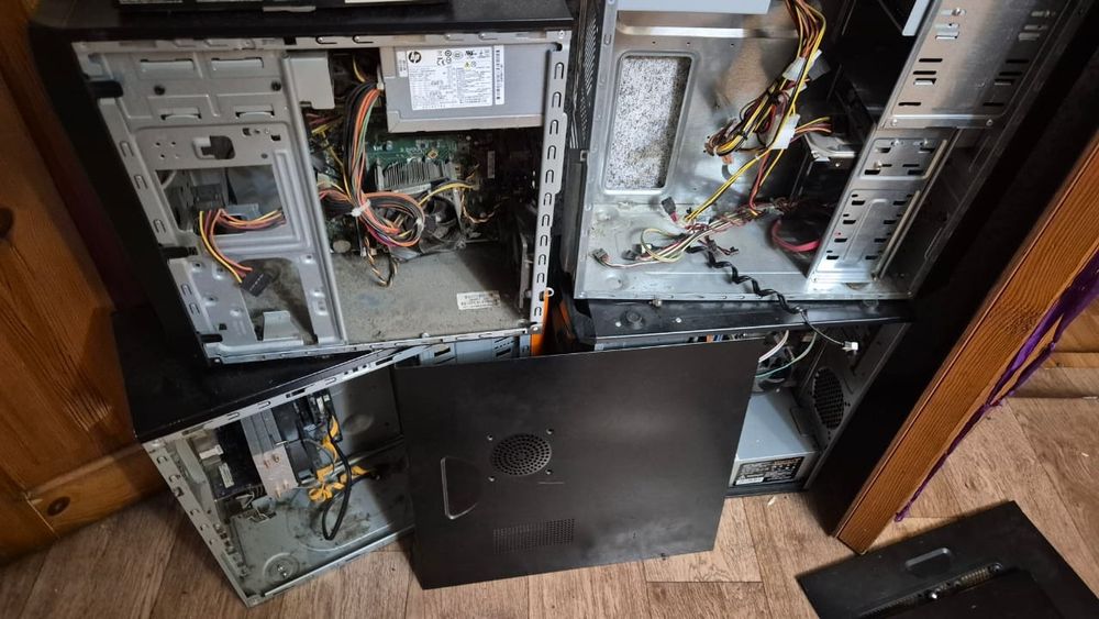 Корпус от процессора, комплектующие