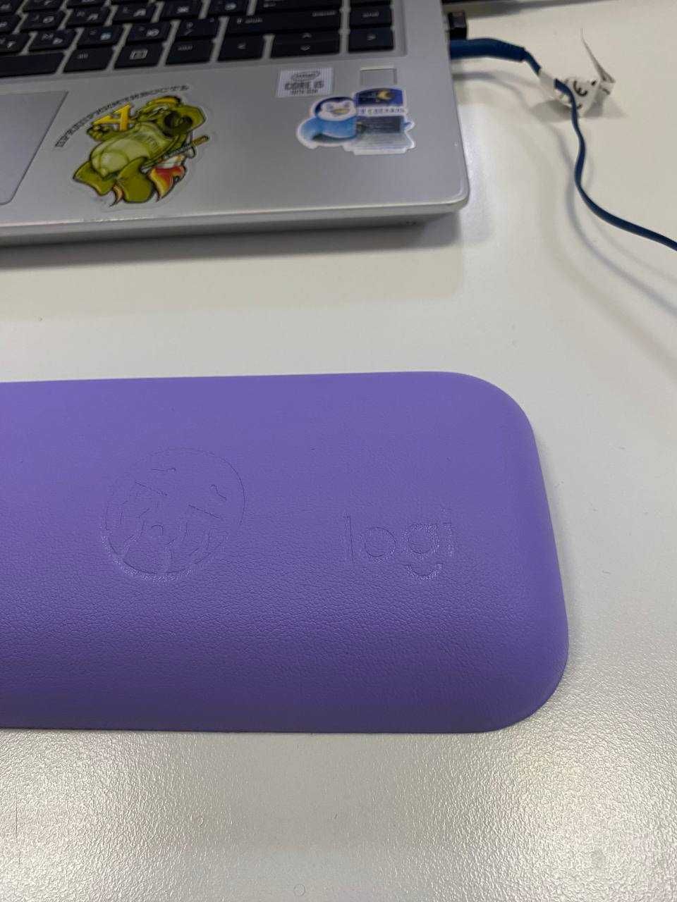 Эргономическая подставка под запястья Logitech POP Palm Rest (purple)