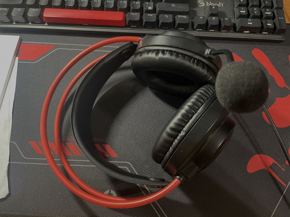 Наушники для компьютера A4Tech Bloody G200S черный