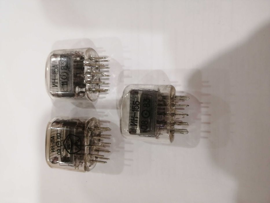 Индикаторные лампы ИН-12, ИН-16, ИН-15