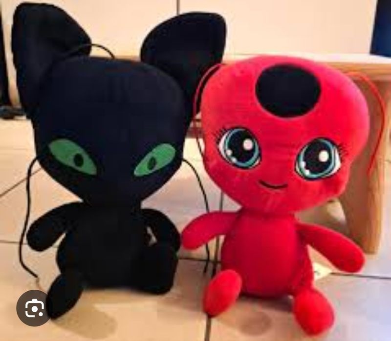 Тикки и Плагги плюшени играчки 25см