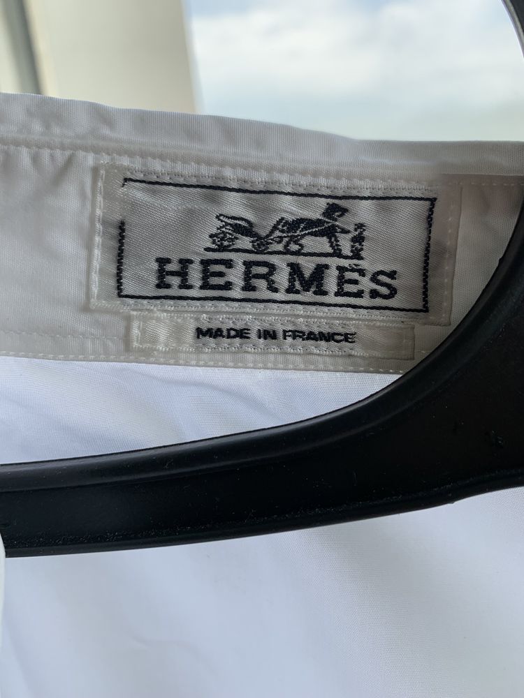 Hermes мужская рубашка оригинал 100%