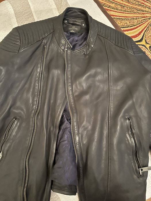Geaca piele Scotch and Soda, marimea L