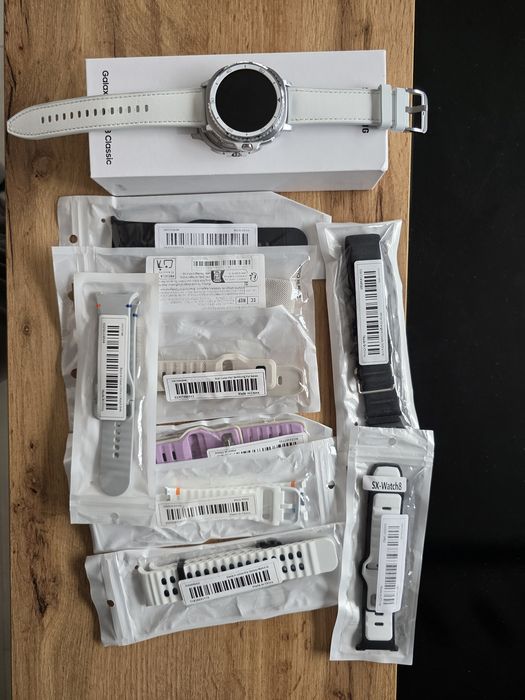 Смарт часовник SAMSUNG Watch8 Classic White 46mm