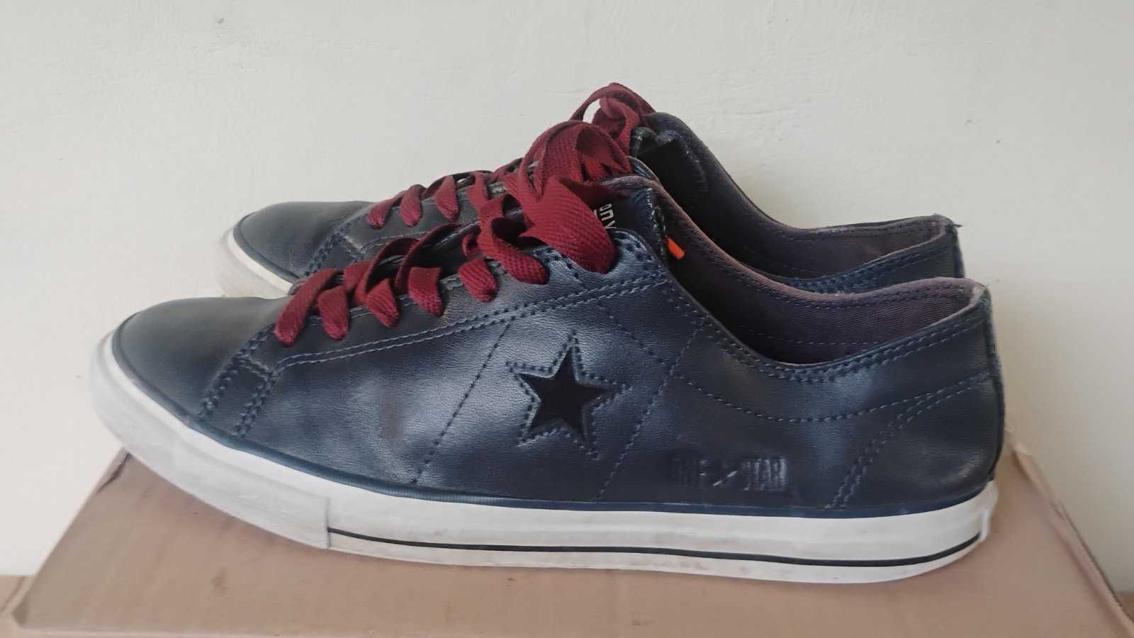 Мъжки кецове Converse One Star Естествена кожа