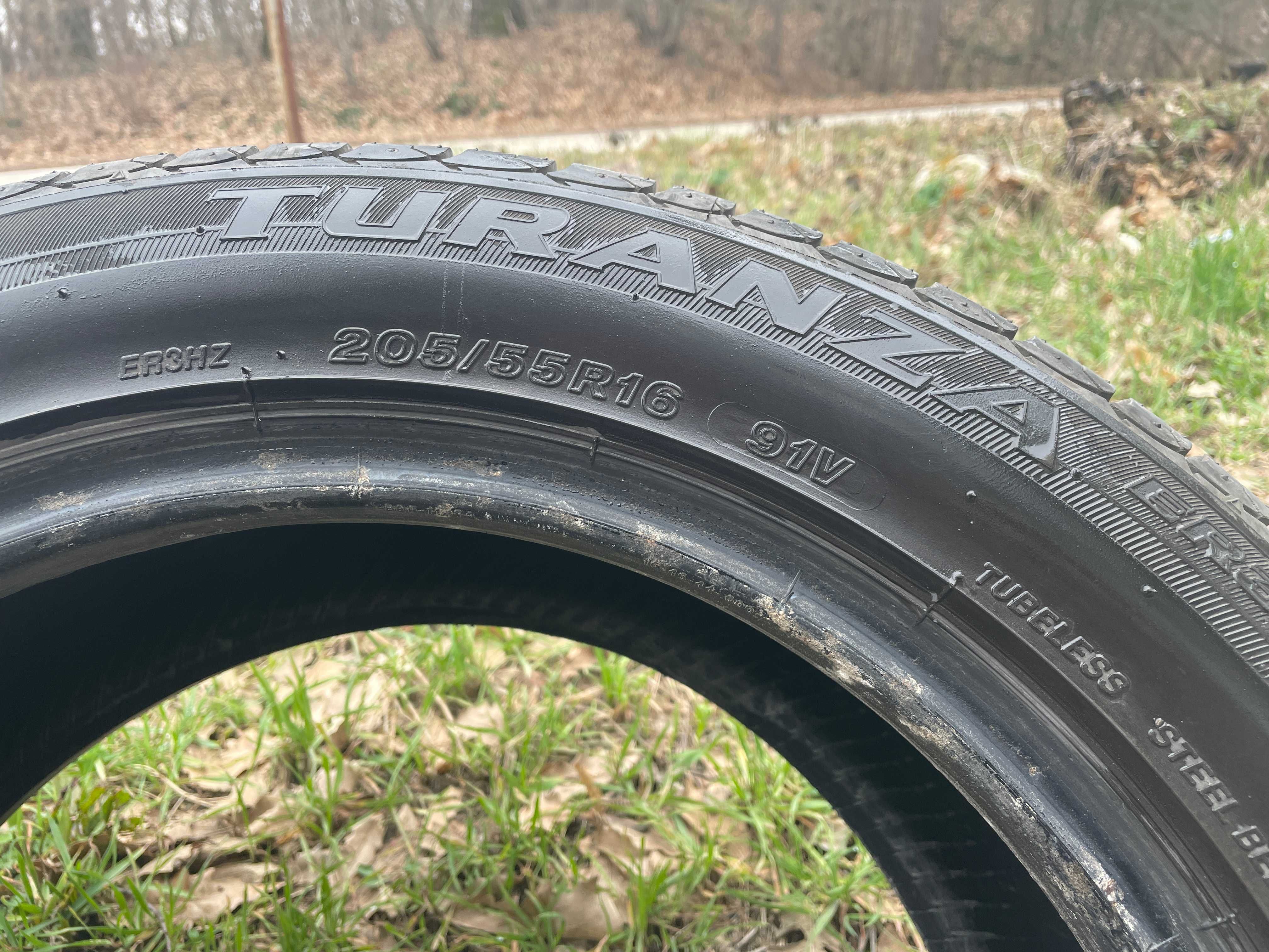 4бр. Летни гуми Bridgestone Turanza 205/55 R16