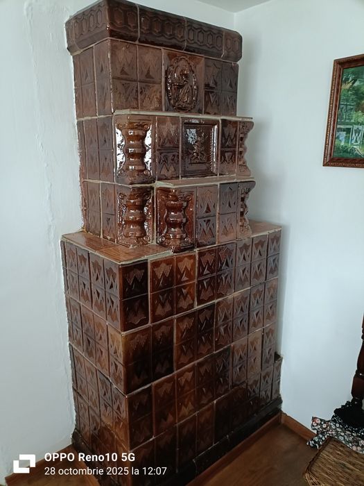 Sobă teracota dublă