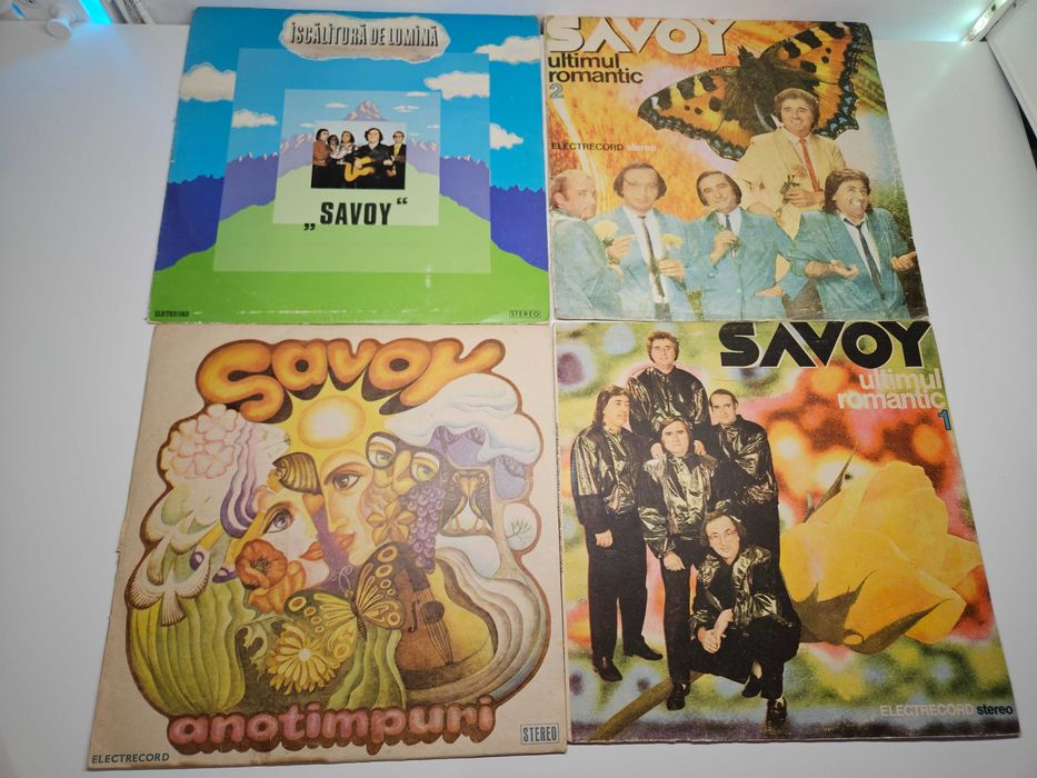 Vand 7 viniluri Savoy