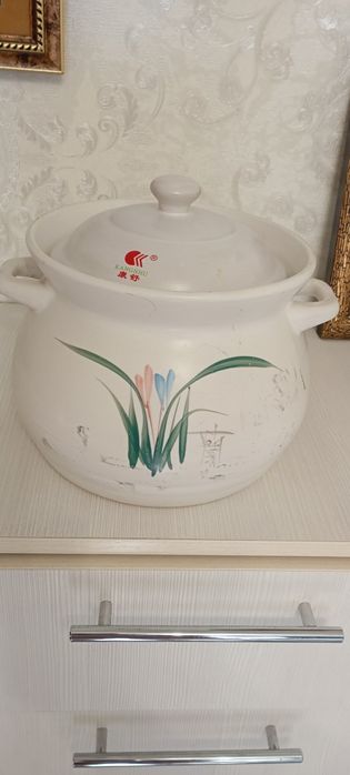 Кастрюля керамика на- 6 литров