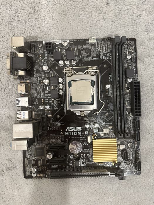 I3 7100 продам с материнской платой