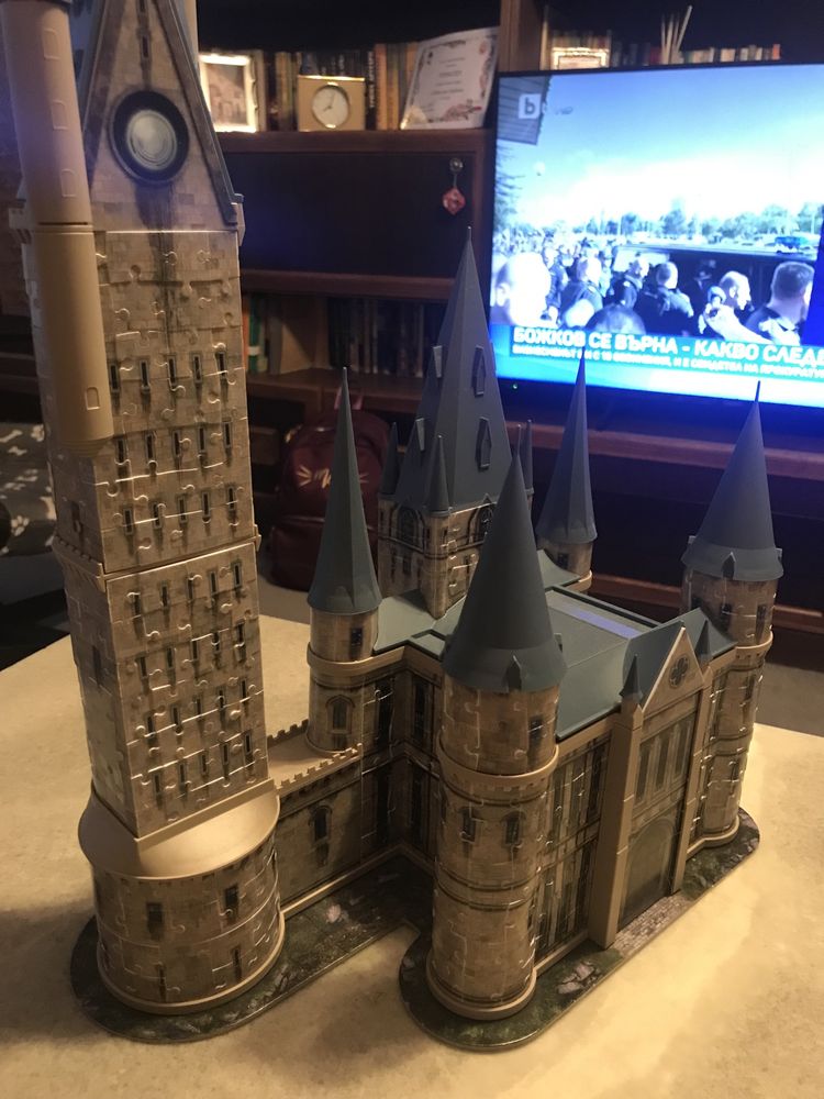 3D пъзел Хари Потър замъците Ravensburger & Gogwarts