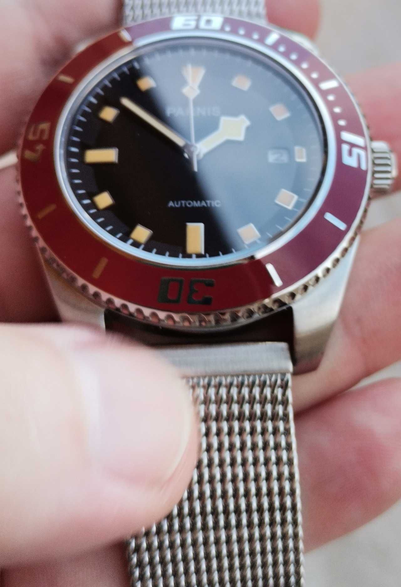 Parnis Automatic japonez 43 mm