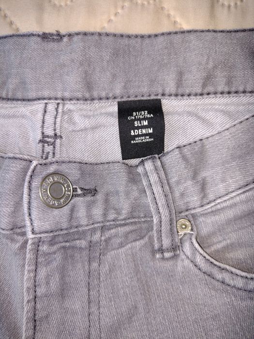 Мъжки сиви дънки  размер 31/32