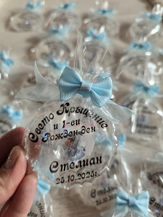 Епокси Магнити с персонализиран дизайн – сватба, кръщене, юбилей и др