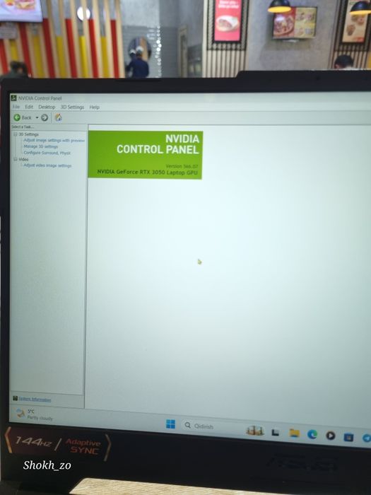 Noutbuk ASUS TUF Gaming F15 (RTX 3050, Intel Core i5)