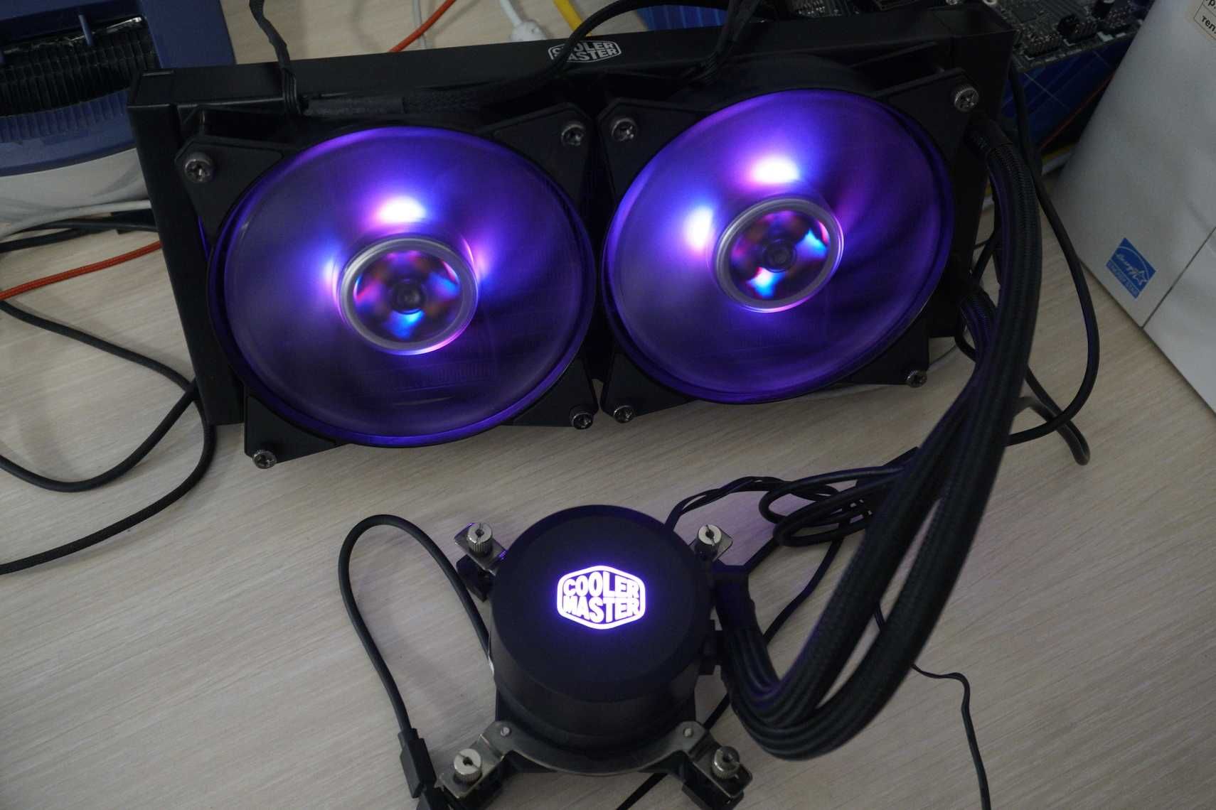 Водно охлаждане (AIO) Cooler Master MasterLiquid ML240L RGB 240мм