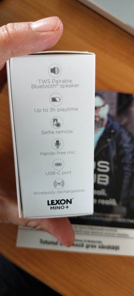Boxă Bluetooth Lexon Mino+