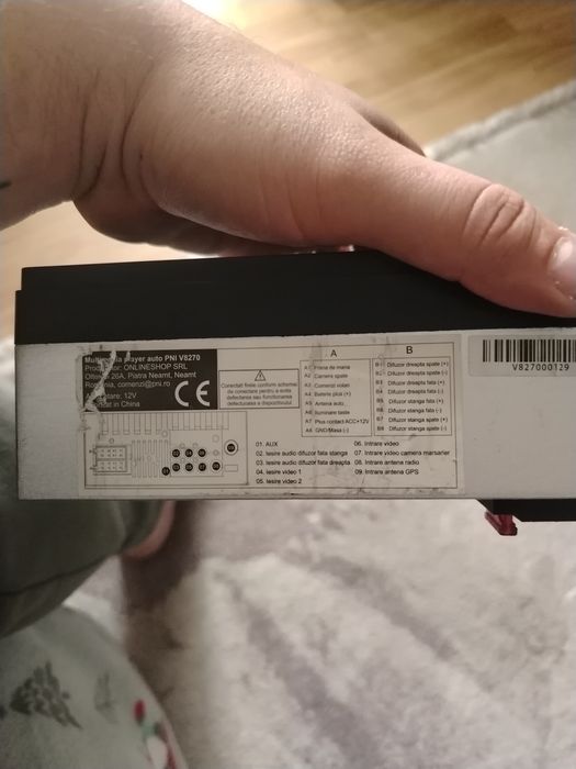 Vand navigatie 7 inch (nu e android) mp5