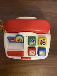 Telefon fisher price interactiv