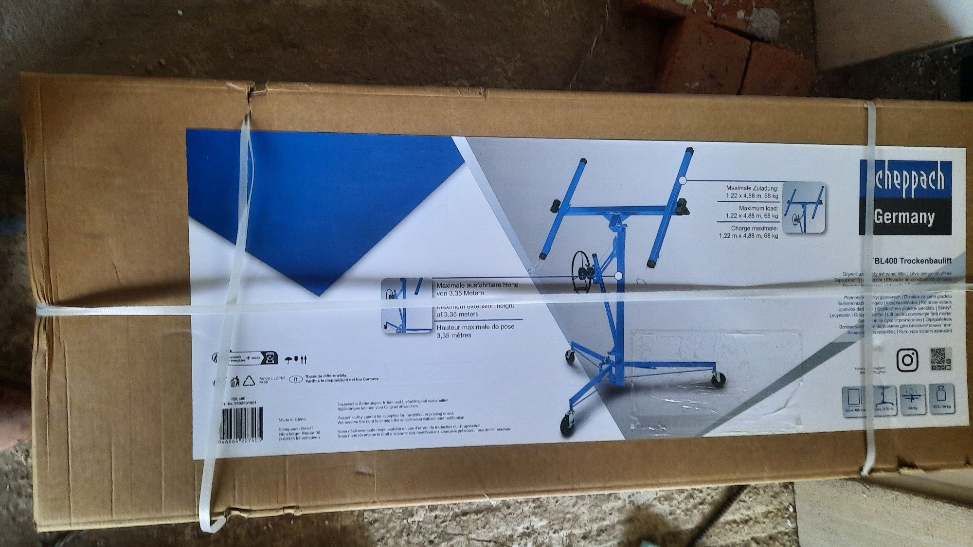 Продавам повдигач за гипскартон чисто нов.