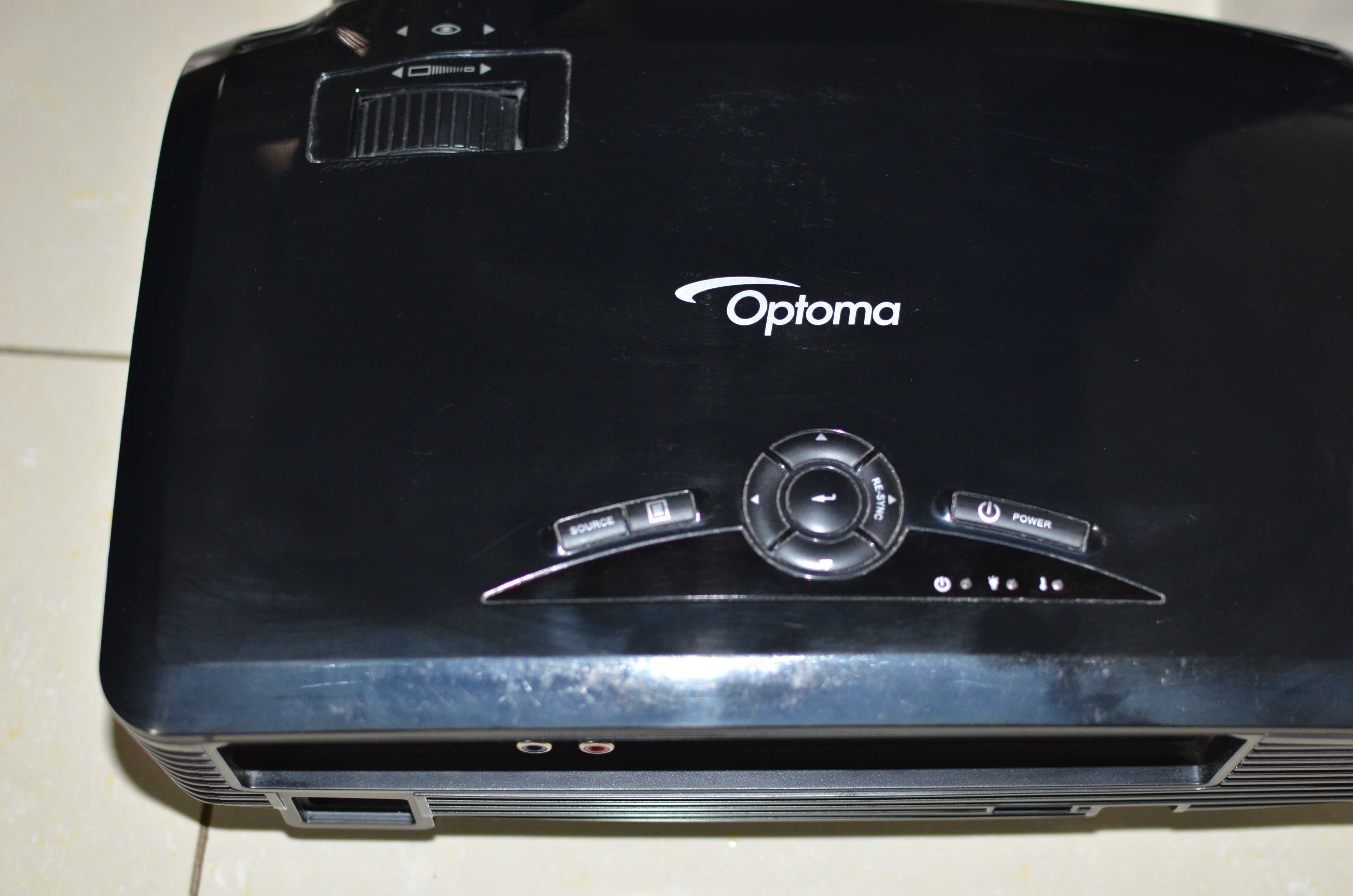 Videoproiector Proiector full hd Optoma hd20lv alb/negru