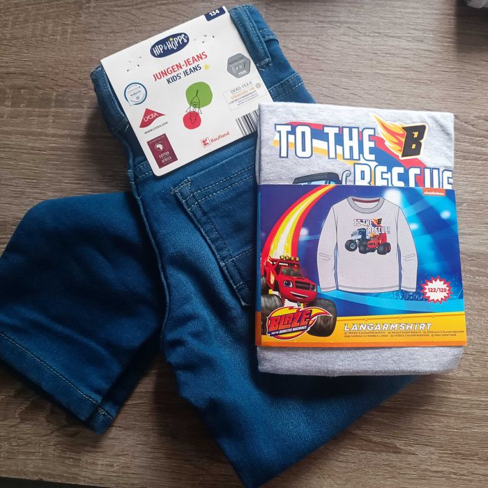 Нови дънки и блузка