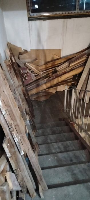 Брусья на дрова б/у