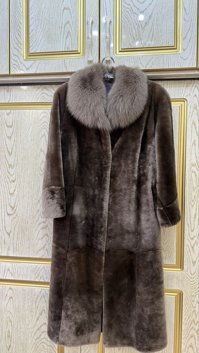 Шуба натуральная овчина новая