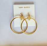 обеци на Tory Burch - Miller hoop earrings