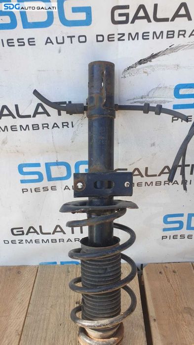 Amortizor Telescop Complet cu Arc Stanga Fata Volkswagen Polo 6R 2010 - 2018 Cod 6R0413031C